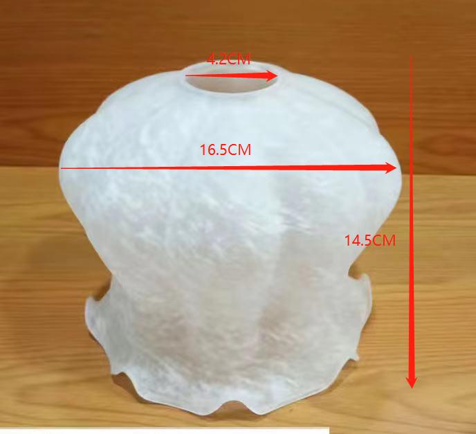 E27 Glass Lamp Currency Vintage Cover Lamp Shade Replacement Glass Lampshades for Desk Lamp Table Lights Bedroom Study Room