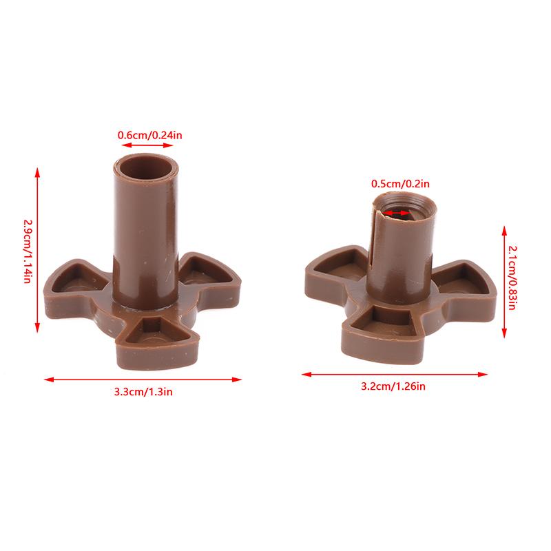 Универсальный поворотный стол Соединитель Роликовая направляющая для поворотного стола микроволновой печи Опора Соединитель Вал лотка Вал поворотного стола микроволновой печи