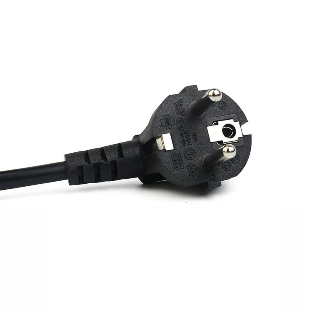 Cord 3-pin Power Adapter Cord Power Supply Wire Laptop Charging Cable Power Supply Adapter Cord