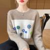 Женский кашемировый свитер Qinghe Cashmere 30% кашемир 70% шерсть Женский осенне-зимний толстый кашемировый пуловер Мягкий и теплый