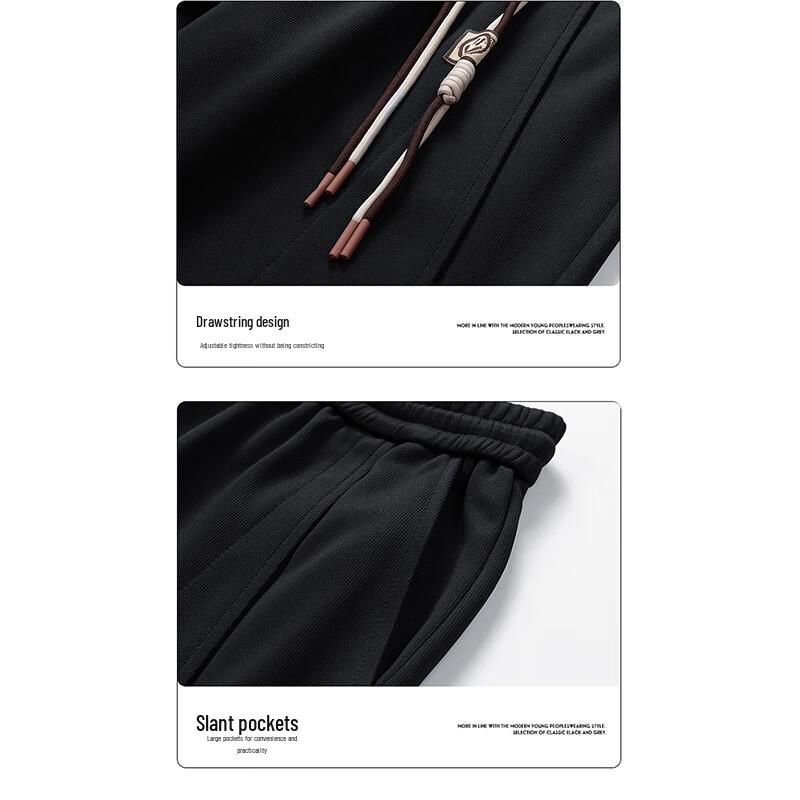 Мужские осенне-зимние свободные брюки-джоггеры NASA MARVEL