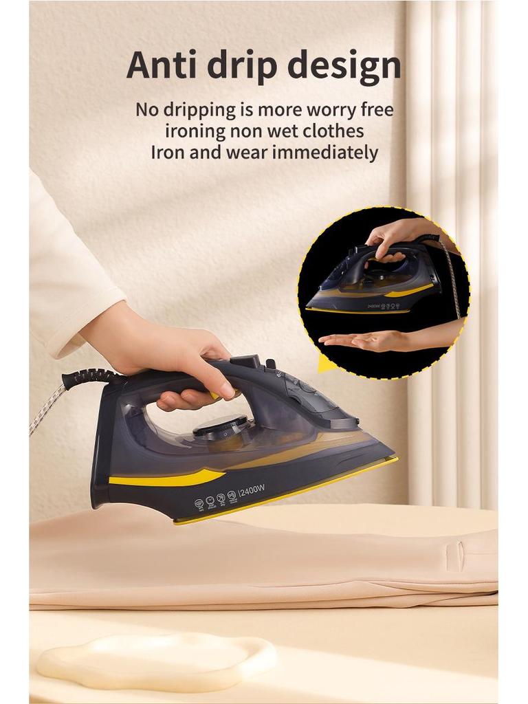 Портативный трансграничный ручной паровой утюг: Взрывоопасный паровой глажка и отпариватель для одежды