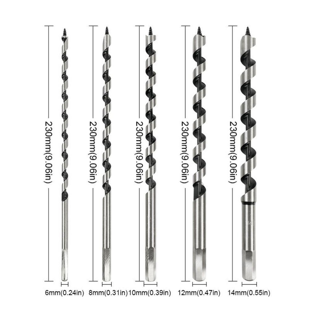 5Pcs High Hardness Reaming Tool Carbon Steel Center Drill New Woodworking Roller Drill  Wood