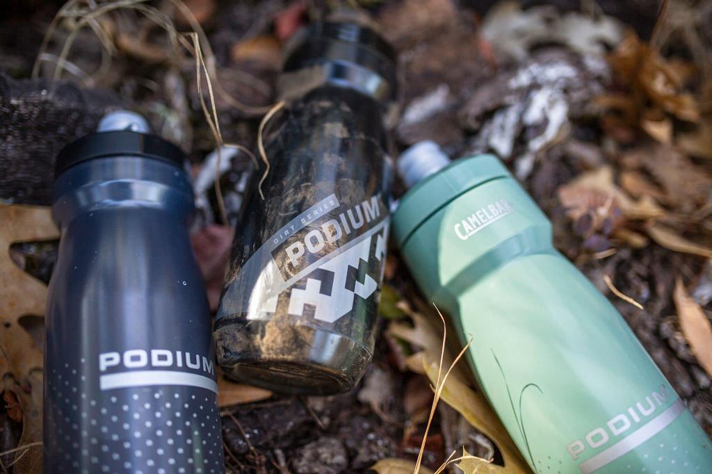 CAMELBAK Podium Custom Бутылка, 620 мл, Прозрачный/Черный