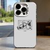 Amine G-Gintama  White Shockproof Phone Case For iPhone 16,15,14,13,12,11,Pro,XS,Max,Plus,Mini,SE