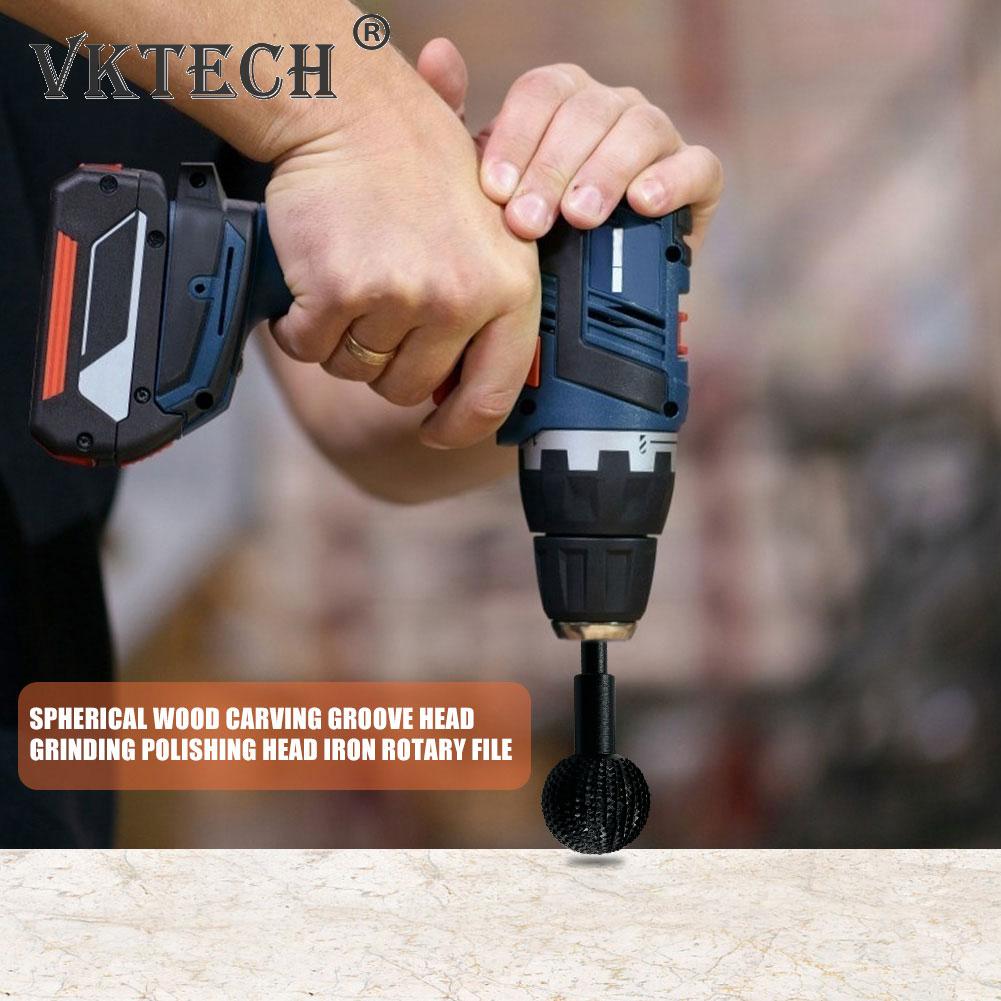 41,2 мм вращающаяся насадка для деревообработки твердосплавный борфреза шарообразная вращающаяся фреза шлифовальная головка для резьбы по дереву шарообразная шлифовальная головка для полукруглой фрезы