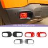 Rear Fog Covers Lamp Housing ABS Light Decoration For Jeep Renegade 2016 Up Exterior Accessoriess , ABS Plastic