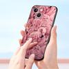 Модный Золотой Розовый Мраморный Чехол Для Телефона Для iPhone 17 16 15 Pro Max 11 12 13 14 7 8 Plus SE 2020 X XR XS Чехол Мягкий Черный