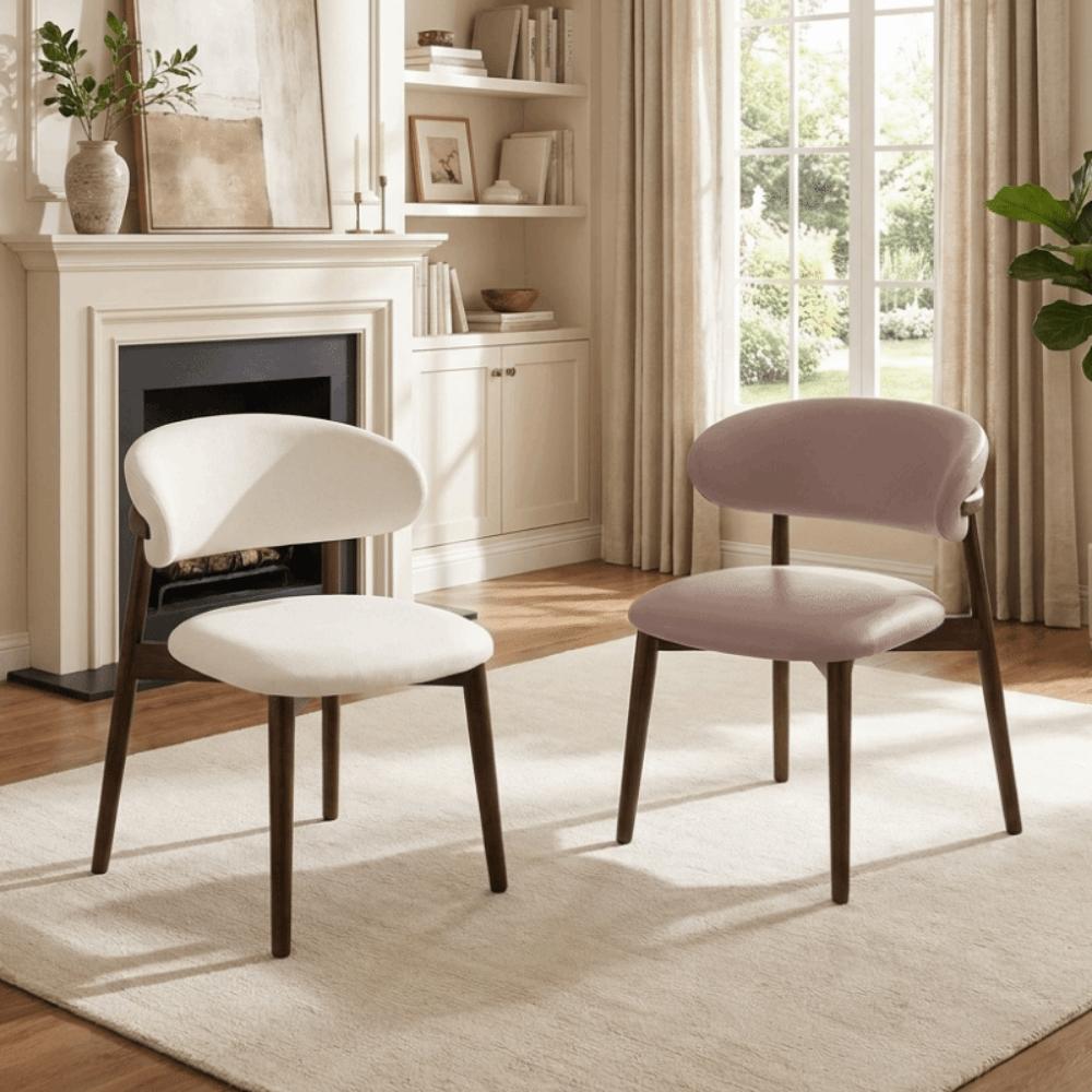 Oil-proof Curved Back Chairs Cover Dustproof Chair Slipcover PU Dining Chair Cover Hotel