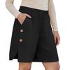 Women's Casual, Loose-fitting -color Pants With Pockets