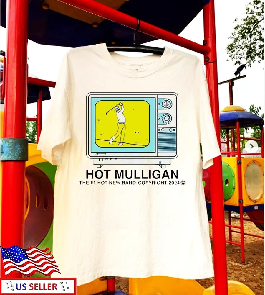 Новый! Hot Mulligan the 1 горячая новая группа авторские права 2024 футболка S-5XL DS930 Унисекс футболка
