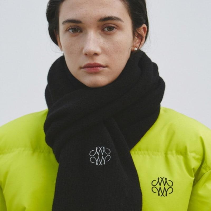 NICK&NICOLE NICOLE PREMIUM WOOL MUFFLER_CREAM