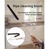 Long Handle Washing Machine Cleaner Brush With Durable Metal Design For Deep Cleaning