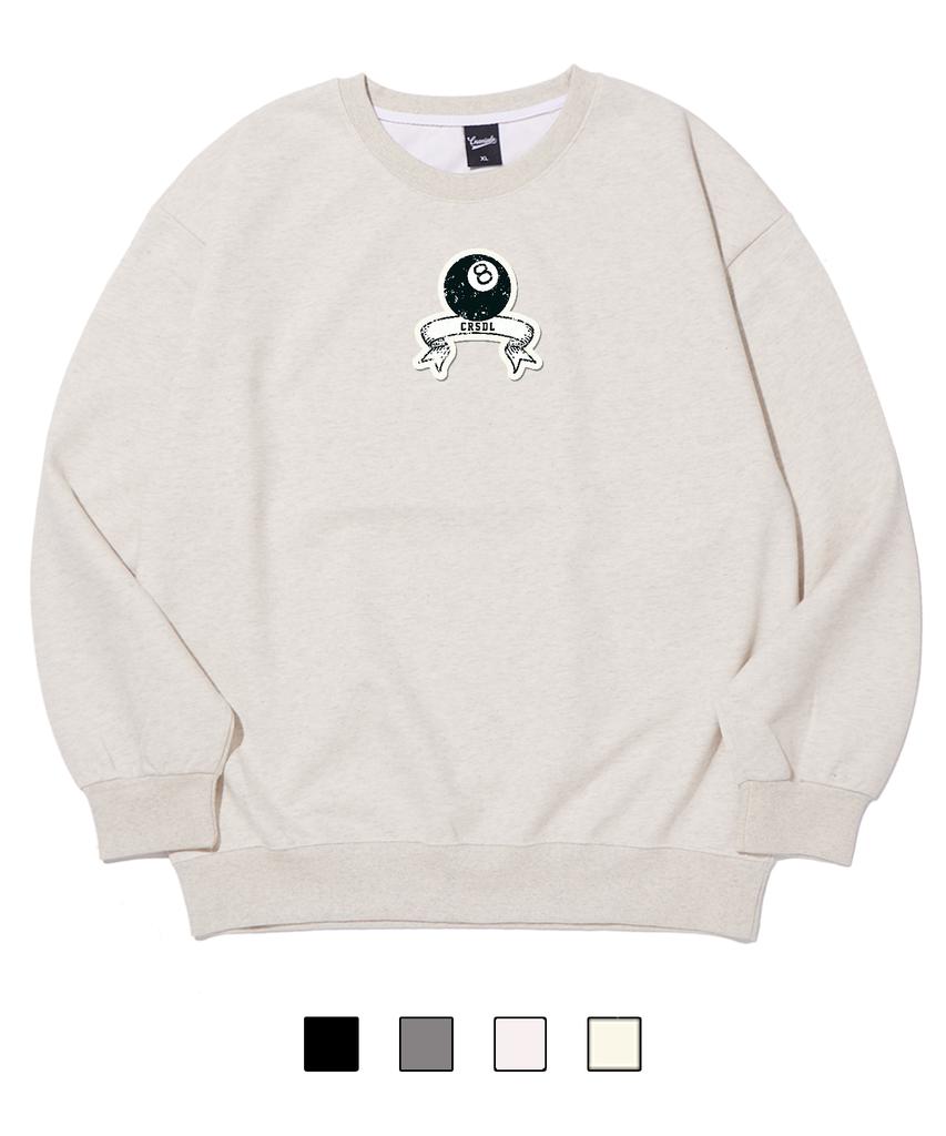 CREAM SODA LAB Crsdel Eightball Band Sweatshirt (Type A)