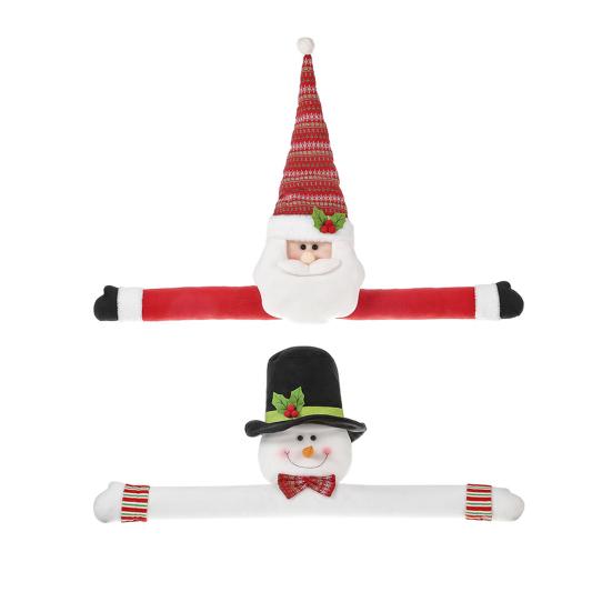 Украшение рождественской елки Санта-Клаус Снеговик плюшевые куклы с длинной рукой Рождественское украшение для теплой праздничной атмосферы