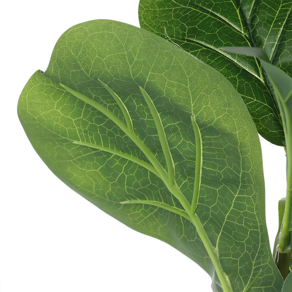 Decoration Courtyard Ornament Faux Leaves Lifelike Greenery Fake Plants Artificial Ficus Branch