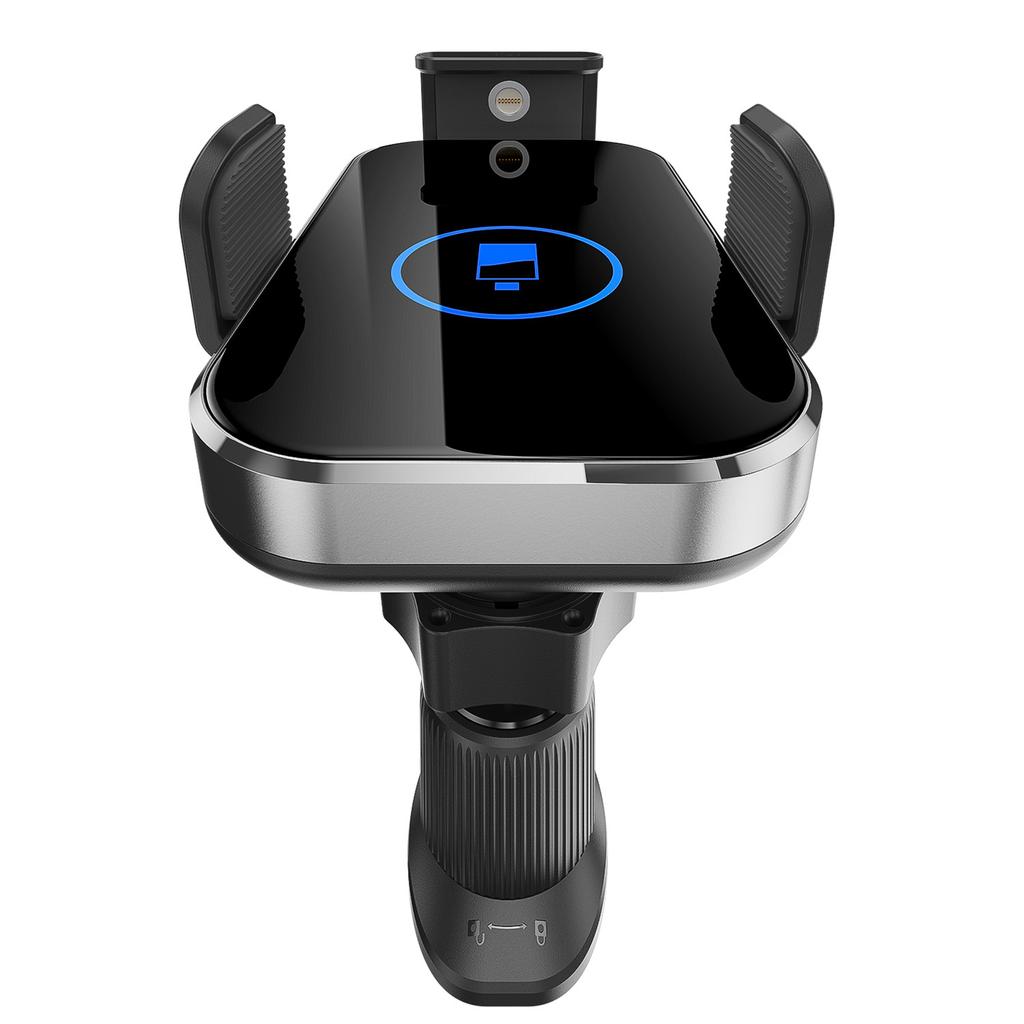 Car Mount Phone Holder Wireless Charger Fast Charging Air Vent Car Charging Holder One-touch