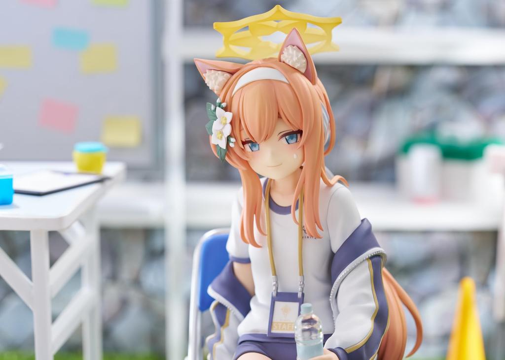 PLUMPMOA Blue Archive Marie Memorial Lobby масштабная ПВХ окрашенная готовая фигура PF336 (спортивная форма) Вер. 1/7