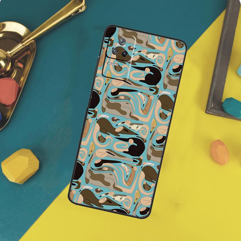 Милый Чехол с Крысами для Xiaomi 13 14 15 Ultra 11T 12T 13T 14T Pro POCO X7 Pro X3 X5 X6 F5 F6 M6 Pro Funda