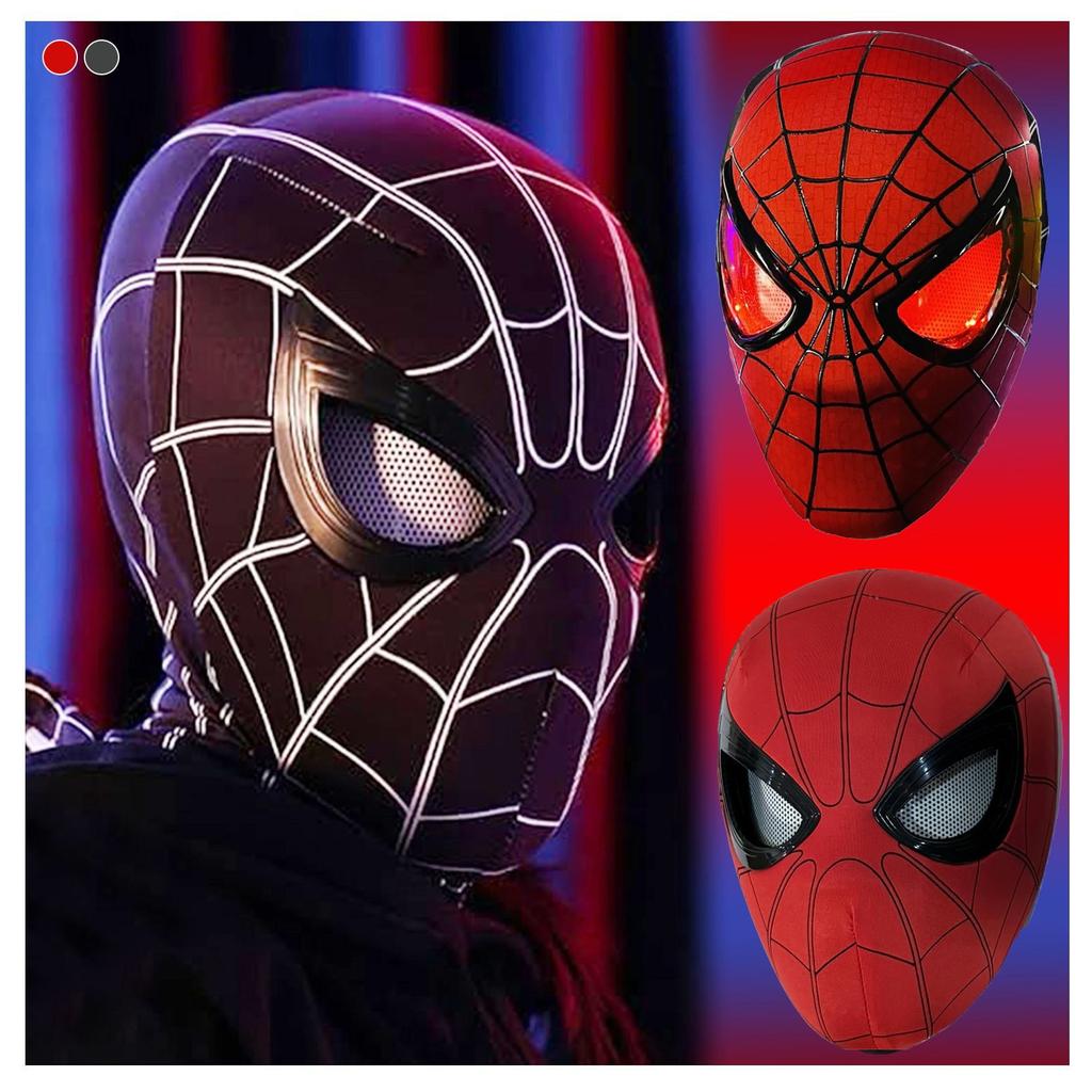 COS Peripheral Headgear Helmet Face Mask Glowing Eyes Movable
