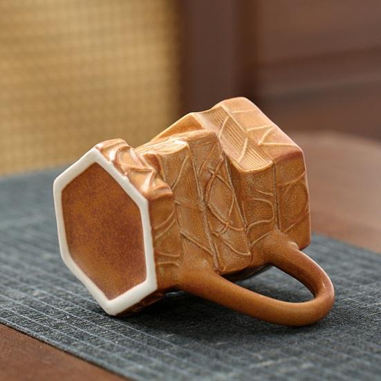 Кружка для кофе 250 мл, ручная роспись, керамическая, стопка книг, 3D-роспись, термостойкая, кружка для благодарности учителю, декоративная литературная кружка