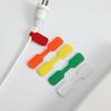 24pcs Nylon Self Adhesive Cable Labels Waterproof Wire Cord Tags  Cord Identification