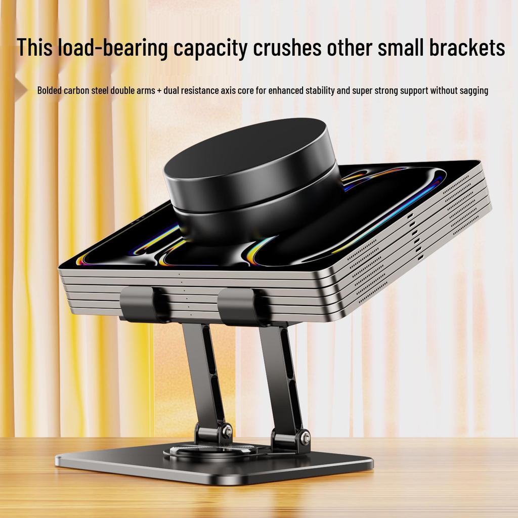 Цельнометаллический вращающийся держатель для планшета, 1 шт.