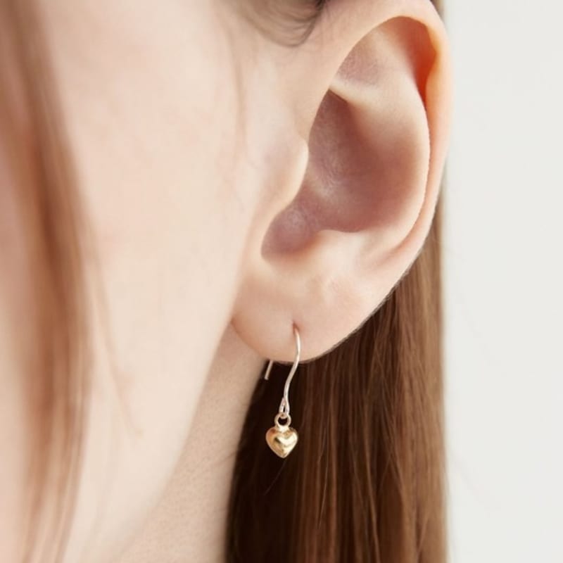 moi moi Love mini drop earrings