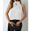 Women's Summer New V Neck Casual Halter Vest Sleeveless Top