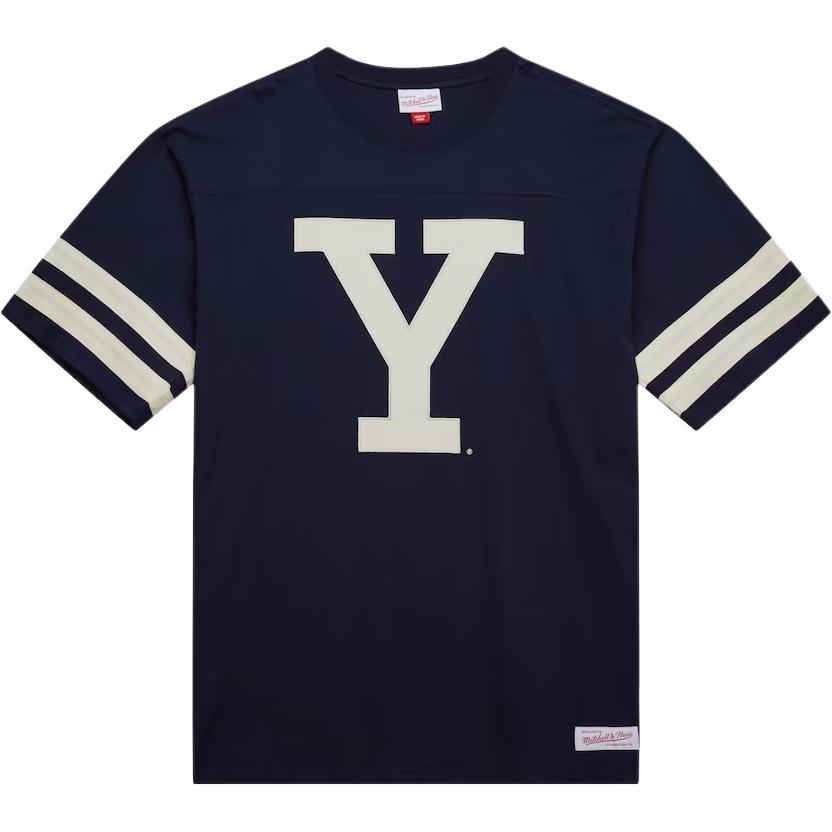 Мужская футболка Mitchell & Ness x NCAA Морской синий FC8069-YUNNAVY