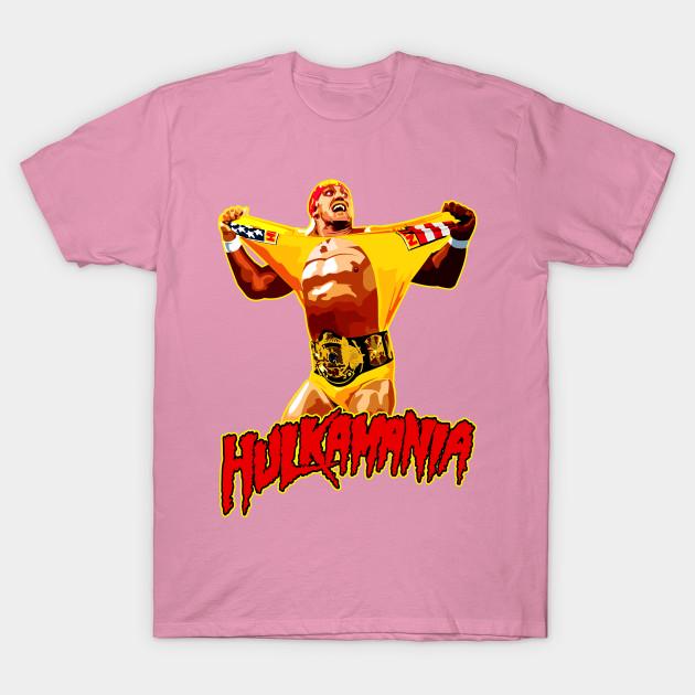 Женская футболка Hulkamania с принтом Харадзюку Каваий Летняя футболка с коротким рукавом Женская футболка Топ