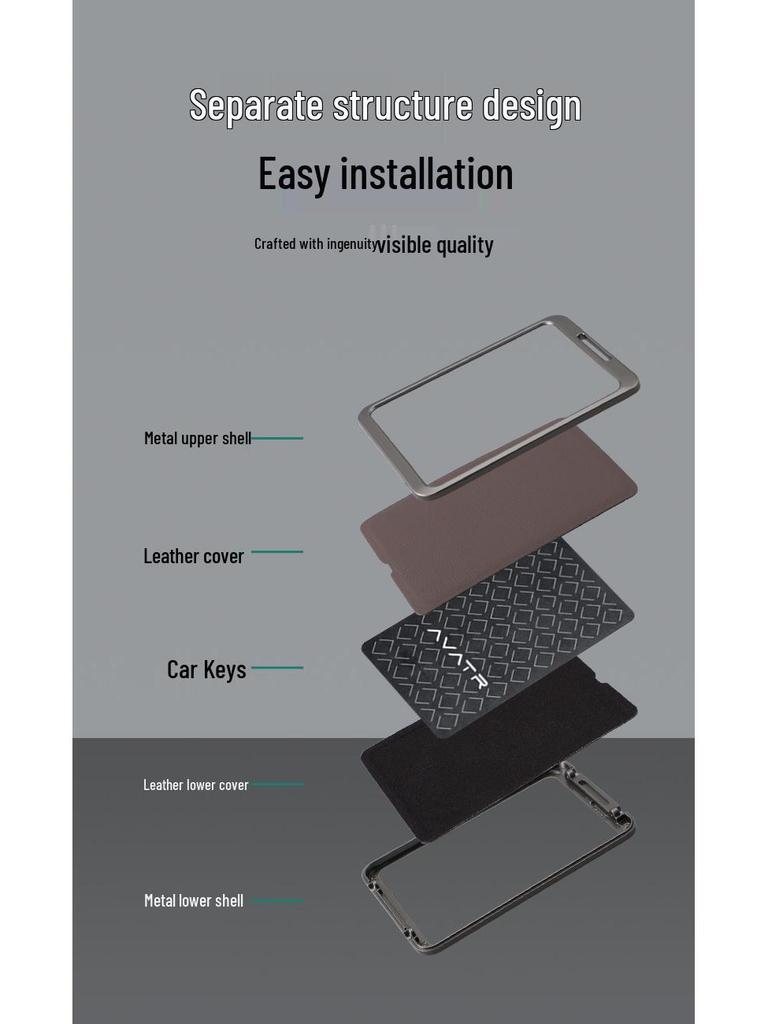 Высококачественный сплав NFC-чехол для ключей для карт Avatr 06/11/12, Avatr 07MAX