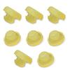 Lekudo 8pcs Car Brake Clutch Pedal Stopper Plug Rubber Scratch Resistant Abrasion Resistant Shock