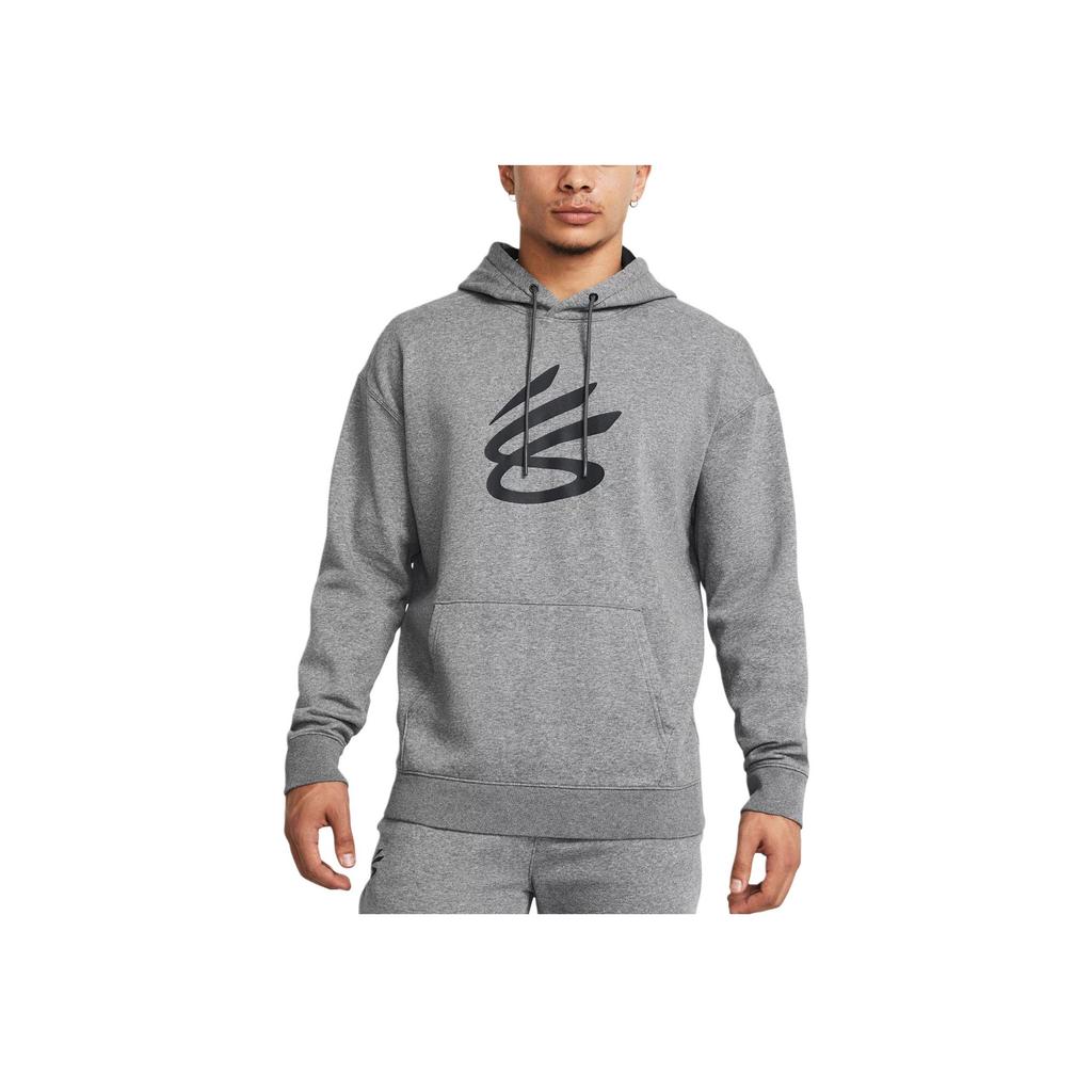 Under Armour Толстовка с капюшоном Curry Splash Logo Printed, мужская толстовка с капюшоном, темно-серая 1380839-025