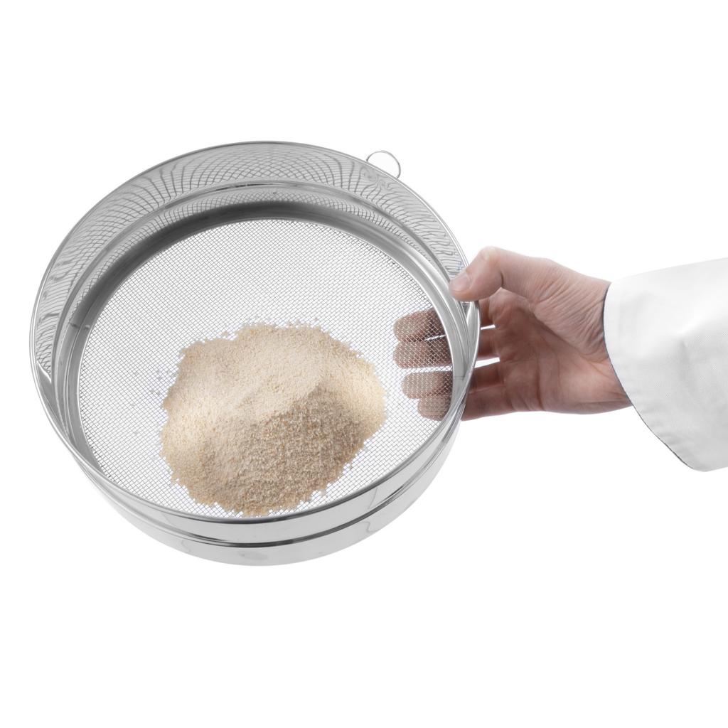 Fine Mesh Pastry Sifter For Icing Sugar, Diameter, Steel - Hendi 637791