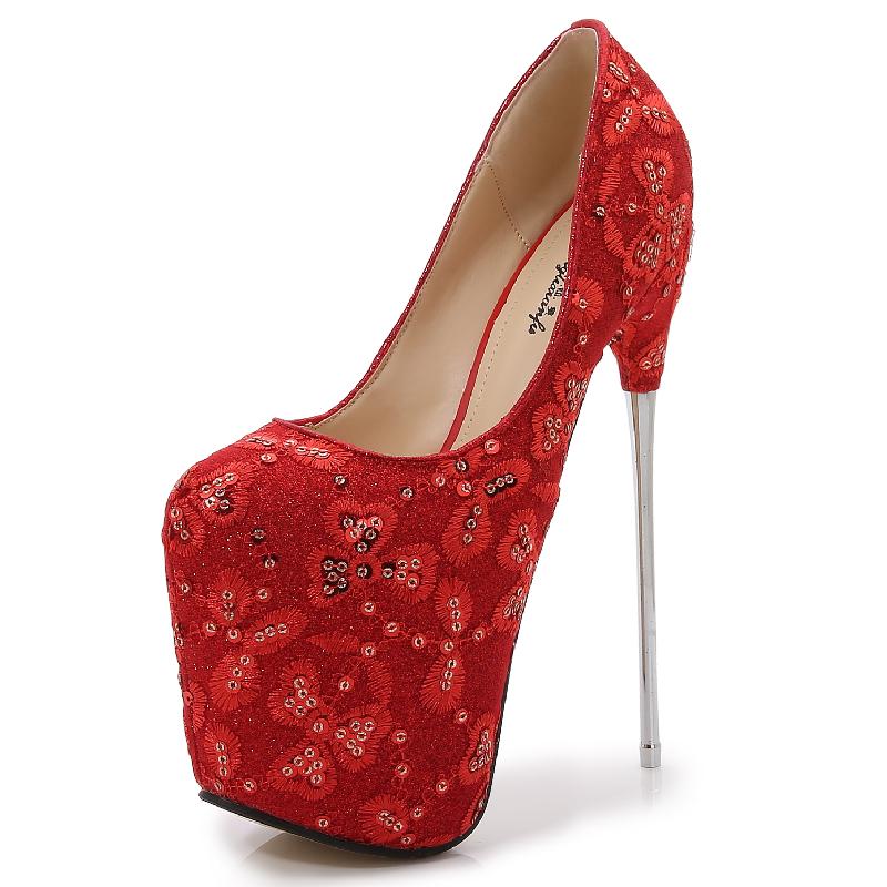 Модные сексуальные туфли на высоком каблуке на платформе, фетиш-обувь, женские туфли с круглым носком, роскошные туфли-лодочки на каблуке, женские туфли для вечеринок и стриптиза, свадебные туфли, большой размер