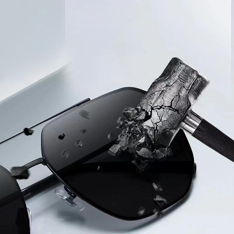 Новые мужские солнцезащитные очки Специальные солнцезащитные очки для рыбалки и вождения Вождение Очки с металлической оправой Xtp8819