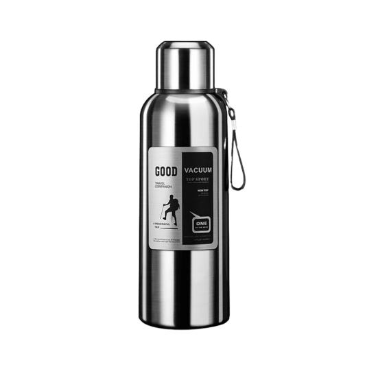 Вакуумная бутылка Yousheng, большая емкость, пищевой класс, не содержит BPA, герметичная вакуумная бутылка с полированной поверхностью, изолированный стакан