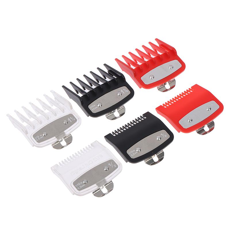 2Pcs Hair Clipper Guide Comb Cutting Limit Combs Standard Guards Attach Parts