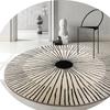 Wabi-silent Irregular Cashmere Carpet Thickened Living Room Bedroom Bed Rug Home Light Luxury Round Mat