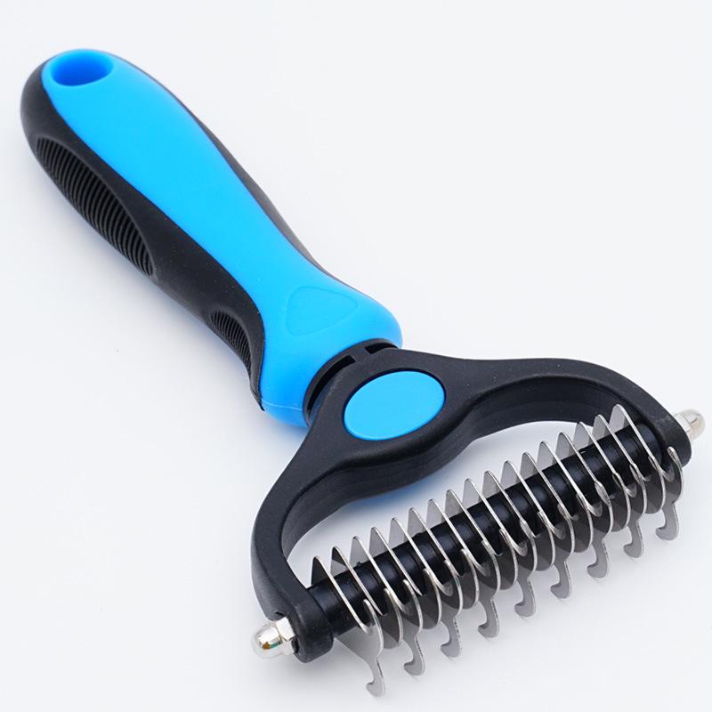 Pet Detangling Double-Sided Grooming Comb for Dogs & Cats
