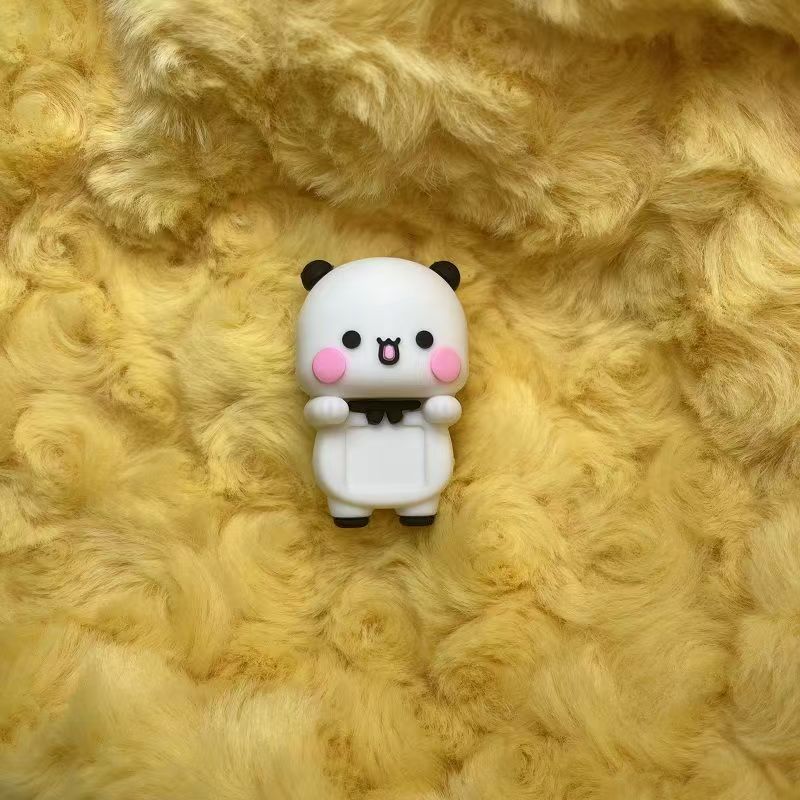 Новая Фигурка Плюшевого Мишки Панды Бубу Дуду Игрушка Мультяшная Кукла Панда Для Дисплея Мобильного Телефона Декоративная Кукла Подарок для Фанатов