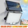 LED Solar Lights 118 LED Outdoor PIR Motion Sensor Wall Lamp IP65 Waterproof Street Light with Remote for Garden Lighting
