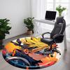 Naruto Uzumaki Office Round Area Rug, Under Office Chairs Bedroom Living Room Home Decor  a1022117