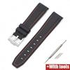 Silicone Strap for Swatch X Omega Moonswatch Stainless Steel Buckle 20mm 22mm Men Women Soft Waterproof Replace Watch Band