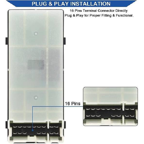Window Switch Control For 2003 2004 2005 2006 2007 2008 Nissan 350Z Infiniti G35