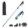 TOMSHOO Trekking Pole Lightweight Collapsible Trekking Pole Five-fold Walking Stick for Hiking