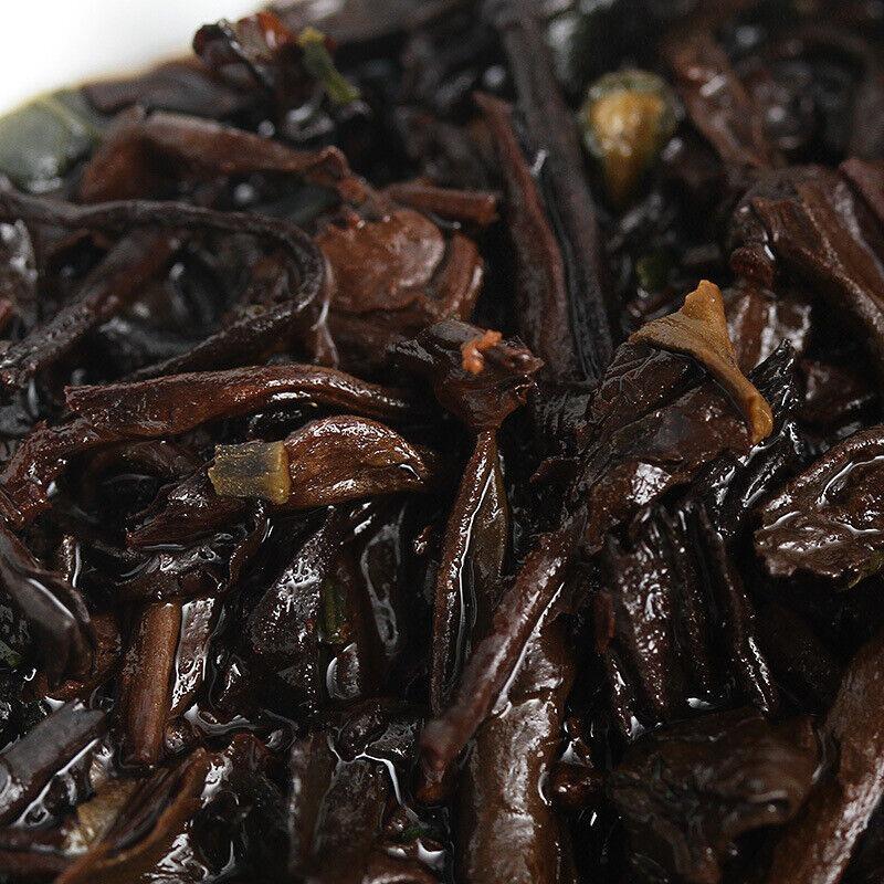 500 г Юньнаньский спелый чай Пуэр, клейкий ароматный мини-чай с квадратными кирпичиками, тонкие ломтики