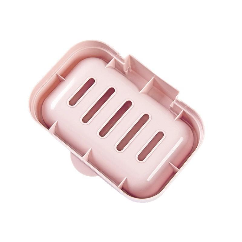 Soap Case Simple Flap Drainage Box Bathroom Toilet Waterproof Soap Storage Box Dormitory Home Travel Large Soap Dish