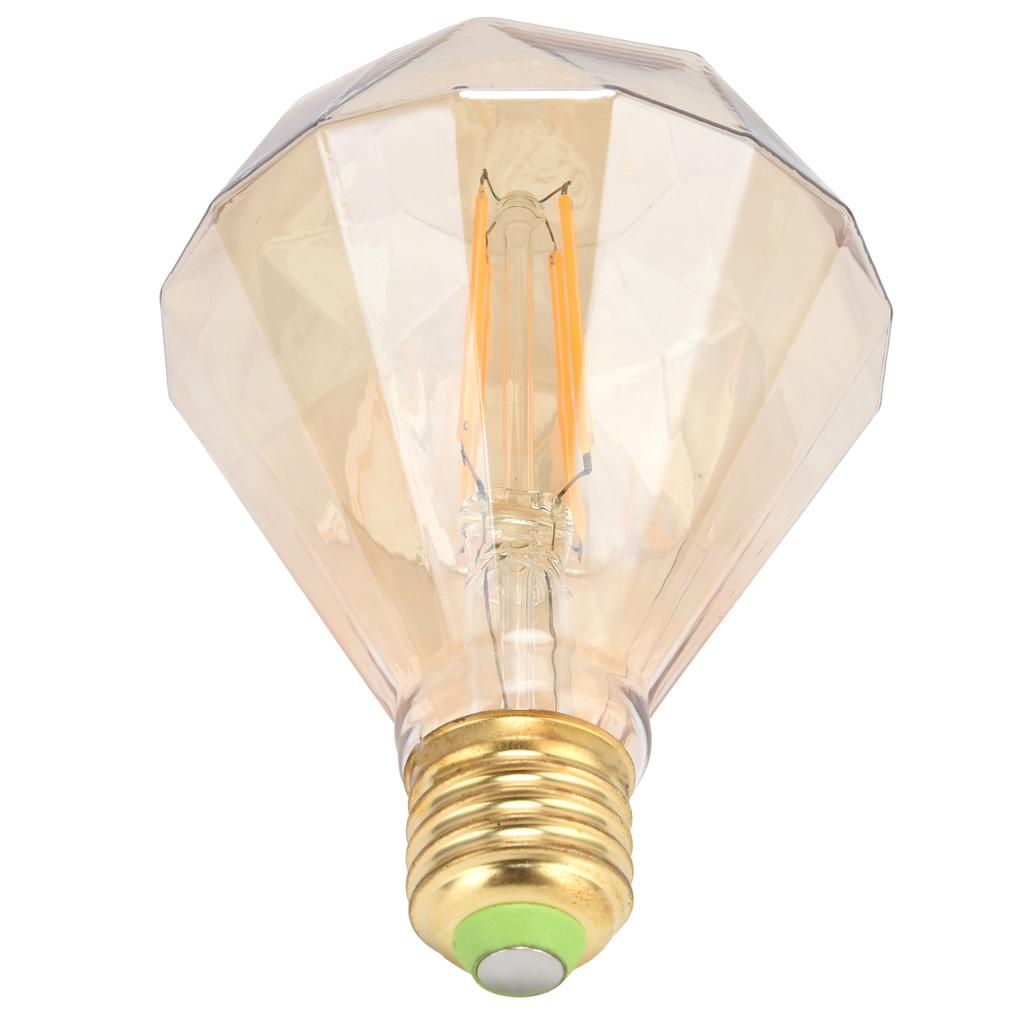 LED Light Bulb E27 4W Vintage Decorative Filament Lamp for Chandelier Wall Lamp 220V Warm Light